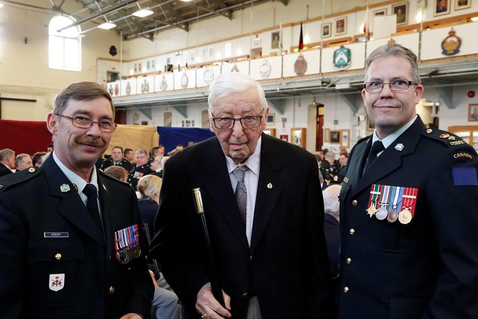 The event also honoured RSM Conrad Gilbert (RSM 1949-1955) who turned 100 years old last year.