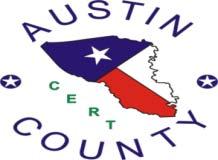 Class # PARTICIPANT INFORMATION Austin County CERT Community Emergency Response Team Participant Application Please print