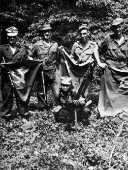 JUNGLE WAR when the platoon came under heavy fire from many terrorist weapons, including at least three Bren guns.