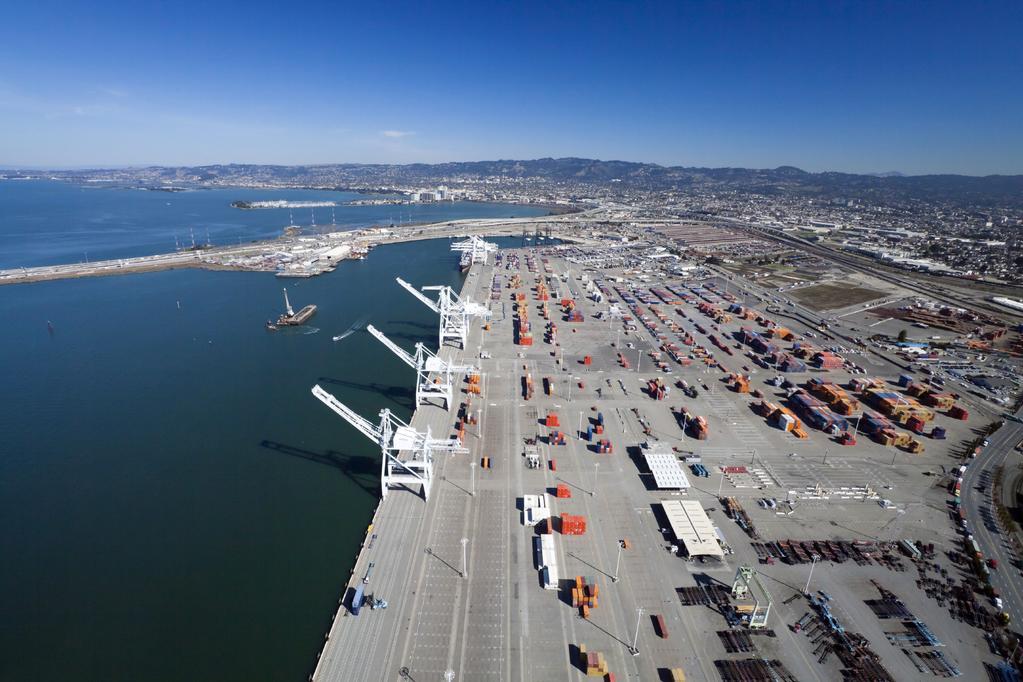 Improvements to intermodal rail at the Port of Oakland received $15 million and were a part of TIGER IV.