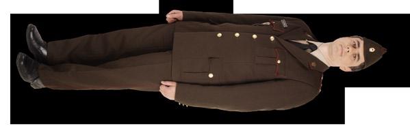 Ikdienas formas tērps Service Dress Uniform Sauszemes spēku virsnieku ikdienas formas tērps Sauszemes