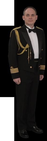 Viesību formas tērps Mess Uniform Jūras spēku viesību formas tērpa smokinga variants