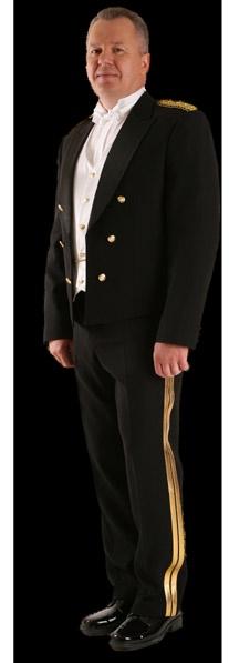 Viesību formas tērps Mess Uniform Viesību formas tērpa frakas variants Militārās