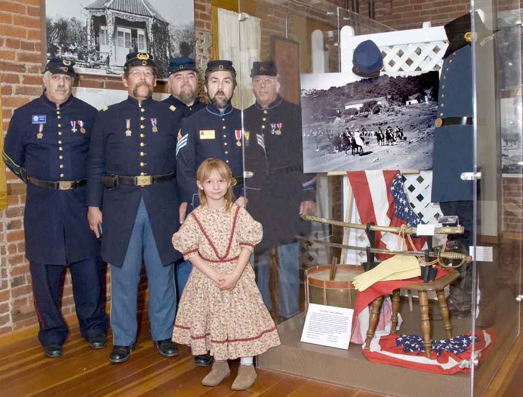 (Best Camp Newsletter in the Nation) Volume 15, Issue 1 San José, California January-February 2014 New Almaden Civil War Display The Camp assists