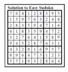 Sudoku Answers STAY