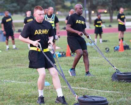in pulling a battle buddy out of harm s way during a pilot for the Army Combat Fitness Test, a