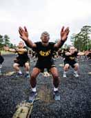 ON THE COVER U.S. Army Trainees assigned to Foxtrot 1st Battalion 34th Infantry Regiment conduct Physical Readiness Training on the Second day of Basic Combat Training. SEE PAGE 4 Photo by SPC.