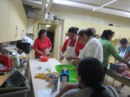 11 Nutrition Purchase resources for healthy cooking classes or for starting a community kitchen, including recipe books, oven mitts, knives, cutting boards, blenders, mixing bowls, cooking utensils,