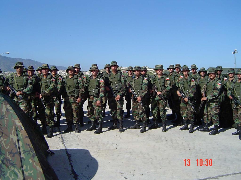 COMBINED PKO FORCE CHILE -