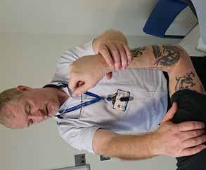 Section 4 Defining scope of practice Supporting Consultant Surgeons Martin Scott is a clinical specialist physiotherapist working in the specialist shoulder and elbow unit at Nottingham University