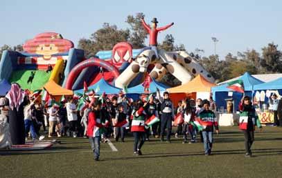 various recreational activities that added an atmosphere of joy for participants and their