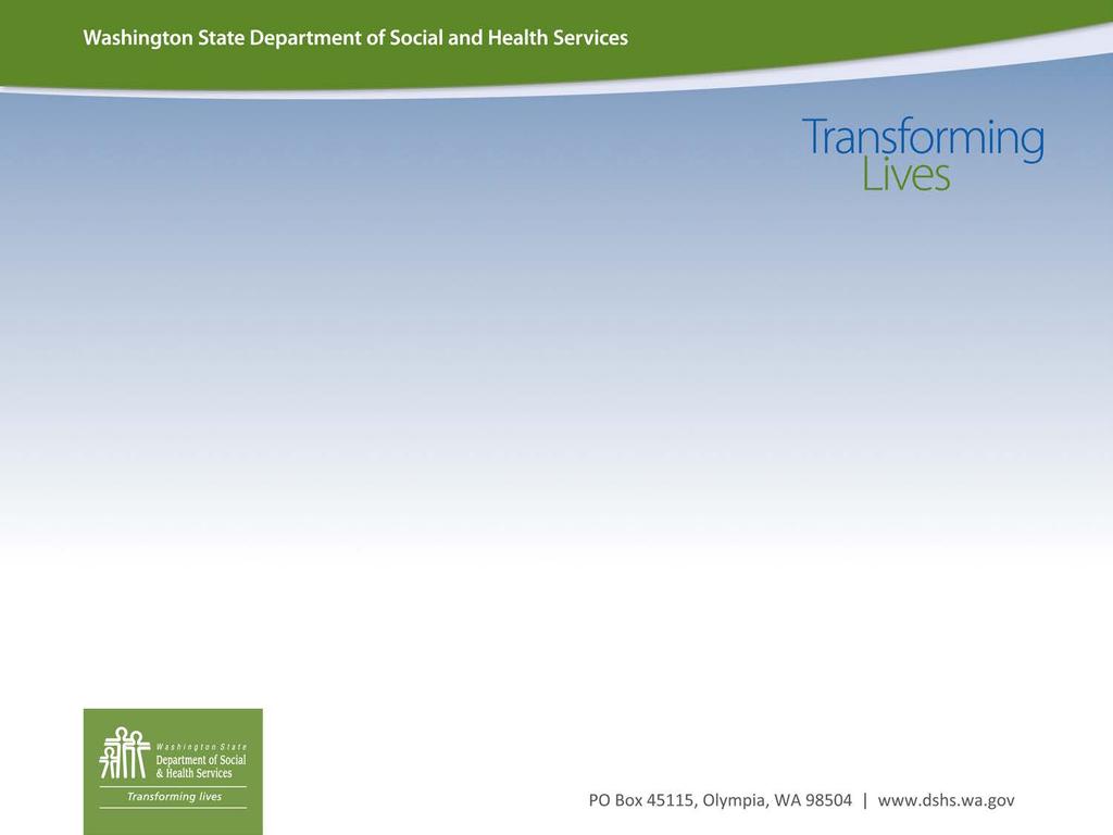 Behavioral Healthcare System Redesign What do Regional Service Areas, Behavioral