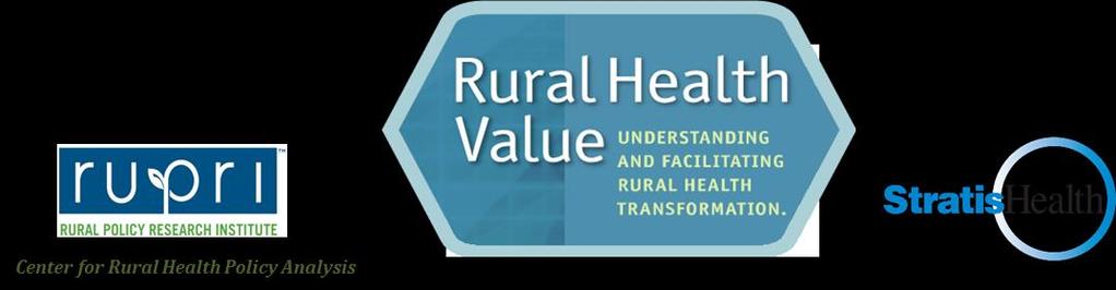 Rural Health Value Vision: To build a knowledge base through research, practice, and