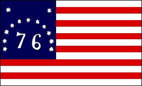 U.S. Colonial Flags This month we will feature the Bennington Flag. The oldest stars and stripes in existence.