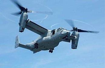 Preparation for the establishment of new air transport units Acquisition of tilt-rotor aircraft (V-22) (4 aircraft: 45.