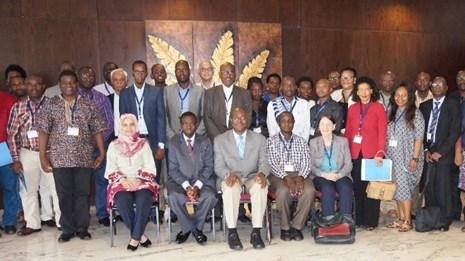 4 P A G E 4 REGIONAL DIALOGUE MEETING FOR THE ECSA GLOBAL FUND CONCEPT NOTE The Regional Dialogue Meeting for the ECSA Global Fund Regional Tuberculosis Laboratory Strengthening Project was held in