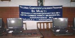 Village Computer Literacy Program (VCLP) in Kakdwip TCS - Maitree (Kolkata), along with Mukti has initiated the Village Computer Literacy Program (VCLP).