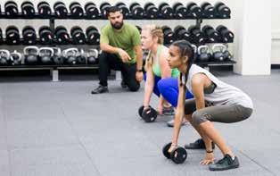 49,064 GROUP FITNESS PARTICIPATION The instructors knowledge and energy make training desirable because you know you will get an awesome workout from someone who knows what they are doing and enjoys