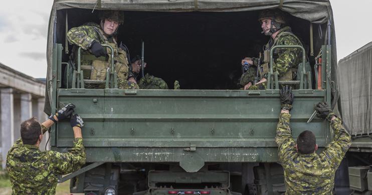 DEFENCE INVESTMENT PLAN 2018 SCALABLE CANADIAN ARMY AT A GLANCE AGILE 23,400 17,640 REGULAR FORCE RESERVE FORCE 5,140 CANADIAN RANGERS RESPONSIVE 3,370 CIVILIANS