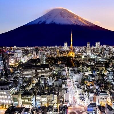 ABE FELLOWSHIP: JAPAN NETWORK Award Varies "Mount Fuji And Tokyo City In Twilight" Image courtesy of 2nix at FreeDigitalPhotos.