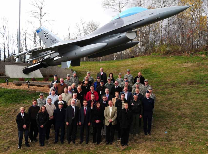 F-16 Static Display More than 35 local business and organizations came together to donate