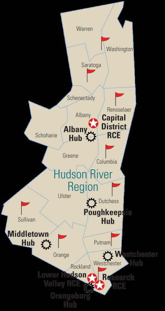 The RCE will provide a rich network of specialized community services to residents throughout the region when community and outpatient services operated by Binghamton, Hutchings and Mohawk Valley