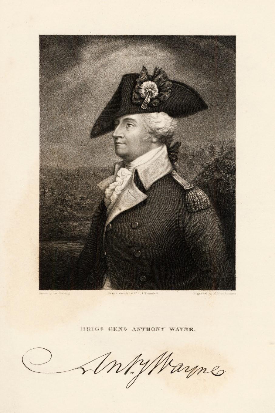 Fifteenth Annual Fort Ticonderoga Seminar on the American Revolution Fort Ticonderoga, September 21-23, 2018 Brig r. Gen l. Anthony Wayne 19 th -Century Lithograph from an original sketch by Col.