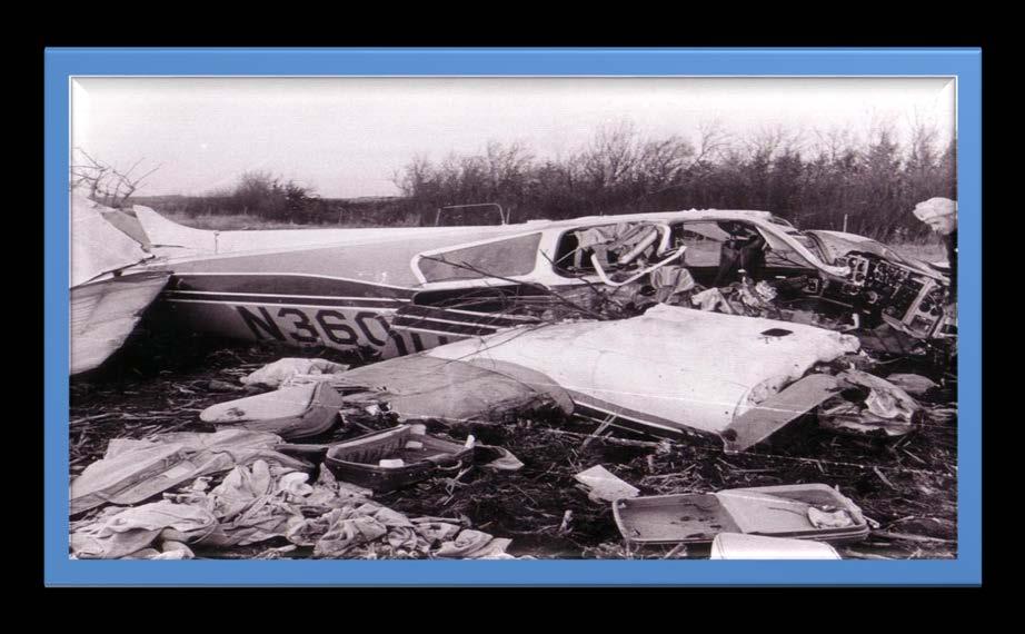 1976 Our story begins when there was an airplane crash.