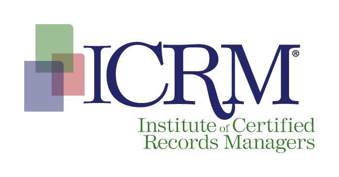 PAGE 8 TIDAL WAVES VOLUME 42, ISSUE 4 INSTITUTE OF CERTIFIED RECORDS MANAGERS For informational materials describing the certification process, including the qualifications required and the