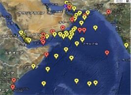 Piracy Incidents off the Coast of Somalia and in the