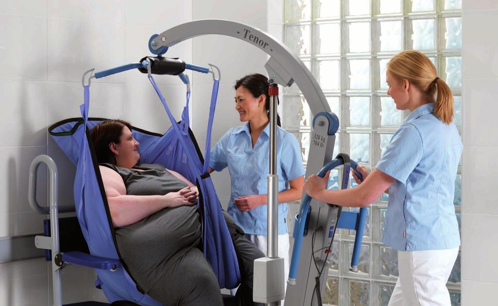 An Active contribution to better bariatric care Carmina plays an important part in improving quality of life for bariatric residents and enhancing the working environment for carers involved in