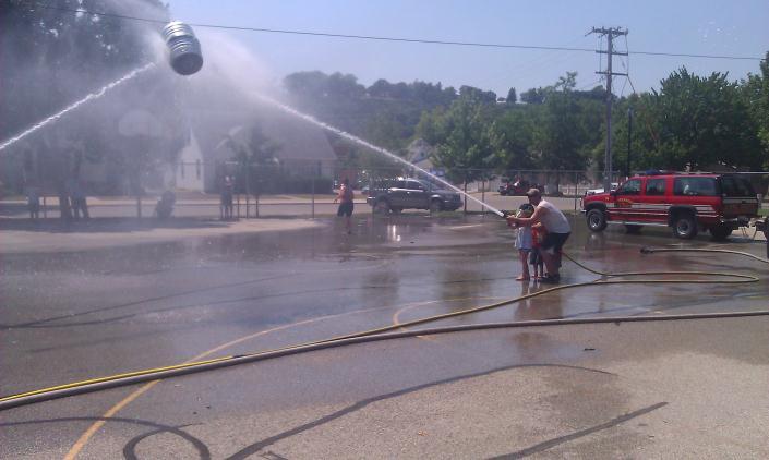 JULY Training: Hose Handling/Movement July 5/6: A severe storm passed through Guttenberg overnight.