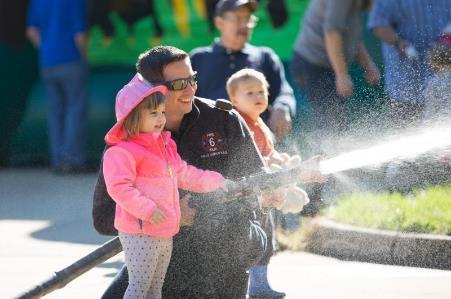 The week culminated on Saturday, October 15, with the annual Open House at Station Six, where FCVFD and ACFD staff hosted four operational demonstrations, showcased our apparatus and provided tours