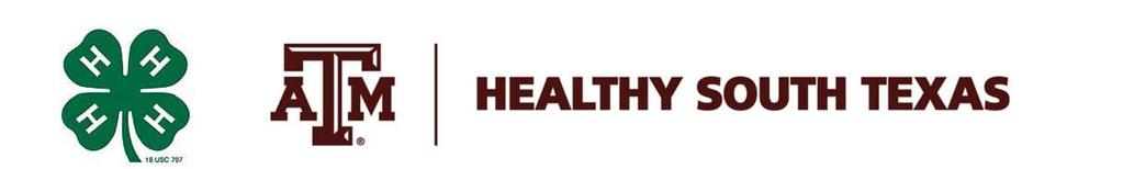 Changes to the Healthy South Texas Youth Ambassador Program If necessary, changes may be made at any time to guidelines, requirements, or any other item related to Healthy Texas Youth Health