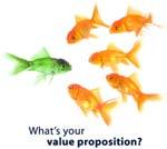 Value proposition A promise of value to be delivered The primary reason a prospect should buy from you Explains how your