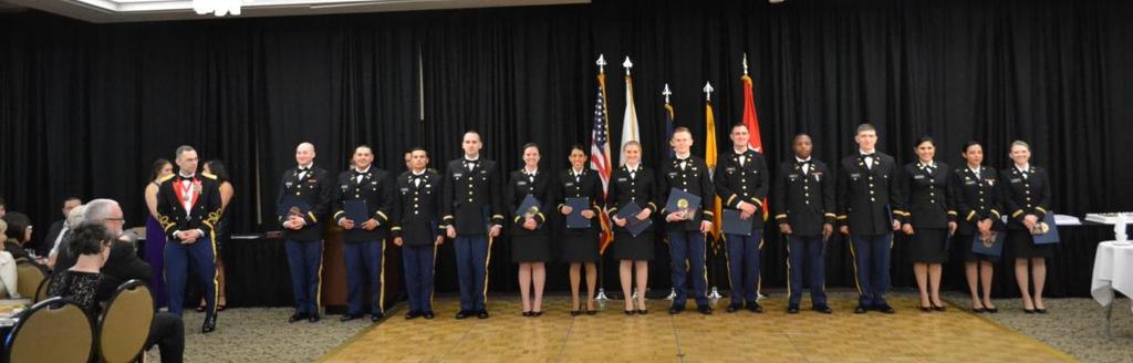 Dining Out 2016 By: Cadet Brooke Stark On April 1, the Army ROTC program hosted their annual Dining Out at the Portland Airport Sheraton Hotel.