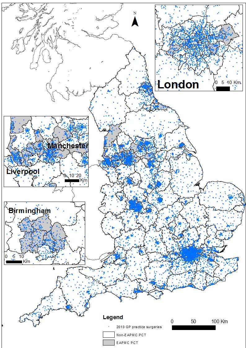 Spatial competition and quality: Evidence from the English family