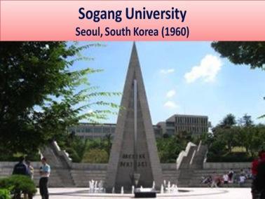 Top 20 university of Japan Sogang