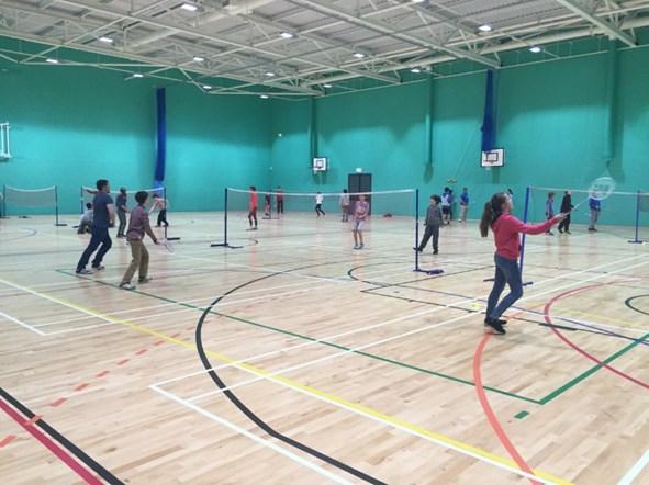 The Bay Badminton Club Badminton club for adults and children from Saturday 6 January.