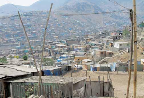 The Need To live in Minas 2000 one of the many slums sprawled across the outskirts of Lima, Peru is to live without hope.