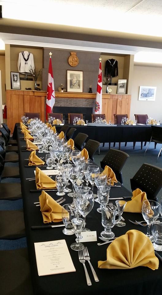 former CO of Prevost delivers a lesson on mess dinner