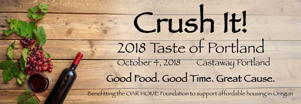 I am writing to request your support for the 11th annual Taste of Portland, a very special event that raises funds to support affordable housing in Oregon.