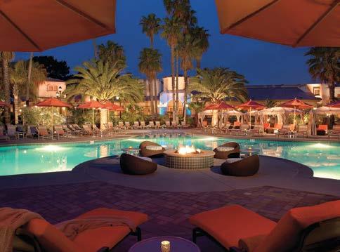 This resort and spa is conveniently located one mile from San Diego SeaWorld and offers 5-star service.