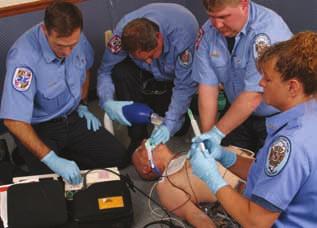 12 Section 1 Preparing to be an EMT-I Figure 1-4 EMT-Is have EMT-B training and various advanced skills such as arrhythmia recognition.