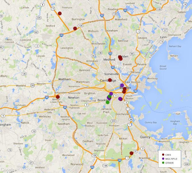 Area Hubs: Boston