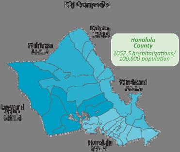 illustrates the Honolulu County needs mentioned most often by key informants, where the size