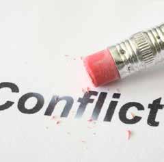 2H Recognise potential and actual conflicts of interest and take action A conflict of interest occurs when a staff member of an organisation has private or personal interests that could conflict with