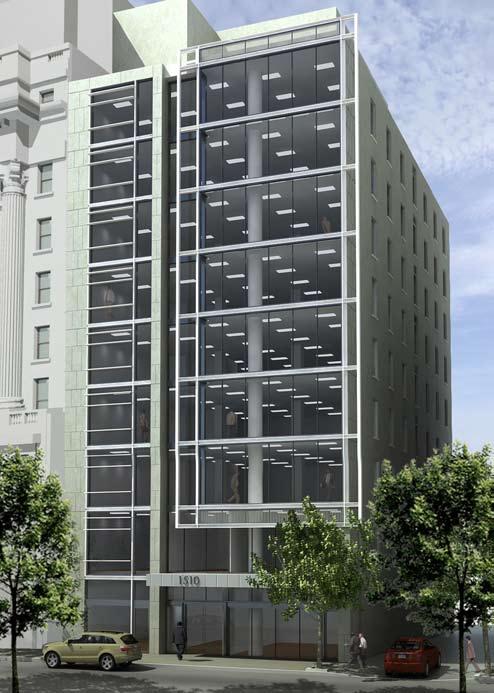 1510 H Street, Washington, DC. This project included demolition of all interior finishes, replacement of existing utilities, building a façade and a multi-level basement parking garage.