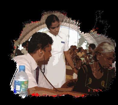 Health were provided to rapid response teams during the floods of January and February 2011 to extend essential health care services to the