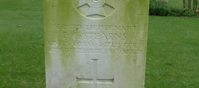 Died Tuesday 4 th December 1917 aged 21 years.